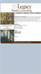 Mobile Screenshot of legacyhope.com