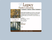 Tablet Screenshot of legacyhope.com